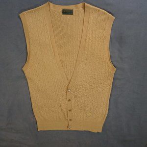 Descente Silk Vest Tan